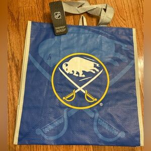 Buffalo Sabres Tote Bag Reusable Shopper NWT